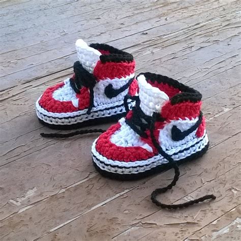 nike babyschoentjes haken|Nike Air jordan a crochet .